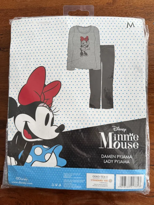 Disney Minnie Mouse Damens pyjama grijs