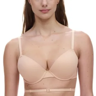 Chantelle EasyFeel Open Back T-shirt Bra beige