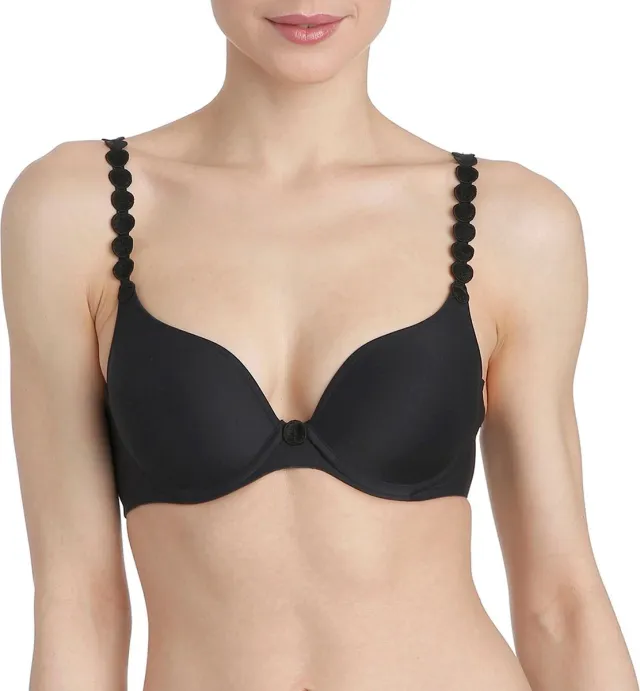 Marie Jo Tom Voorgevormde Beugel Bh 0120826 Charbon - maat EU 75C / FR Zwart