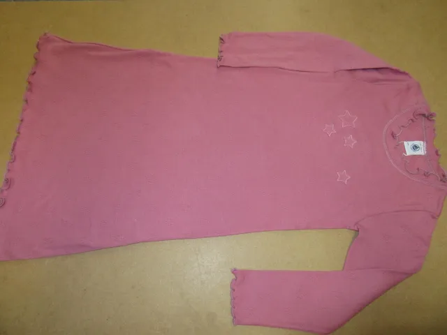 Petit Bateau Nachthemd - Slaapkleedje -ster oud roze -4 jaar 102