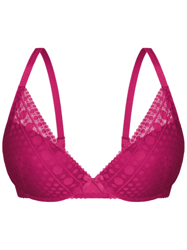 Sassa Mode Briljant Dot voorgevormde beugel-bh fuchsia, foto 2