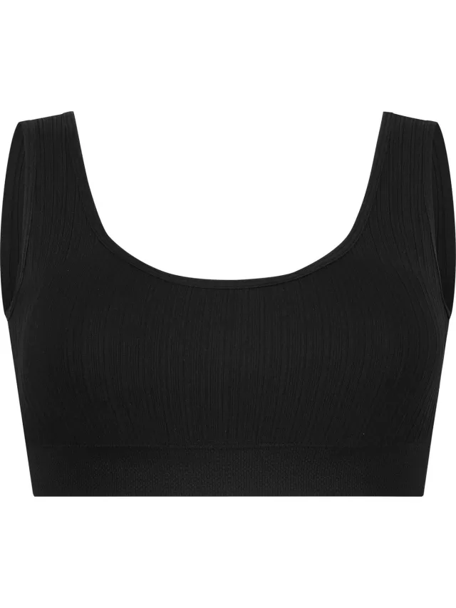 Hunkemöller Dames Lingerie Bralette Scoop Dianne - Zwart