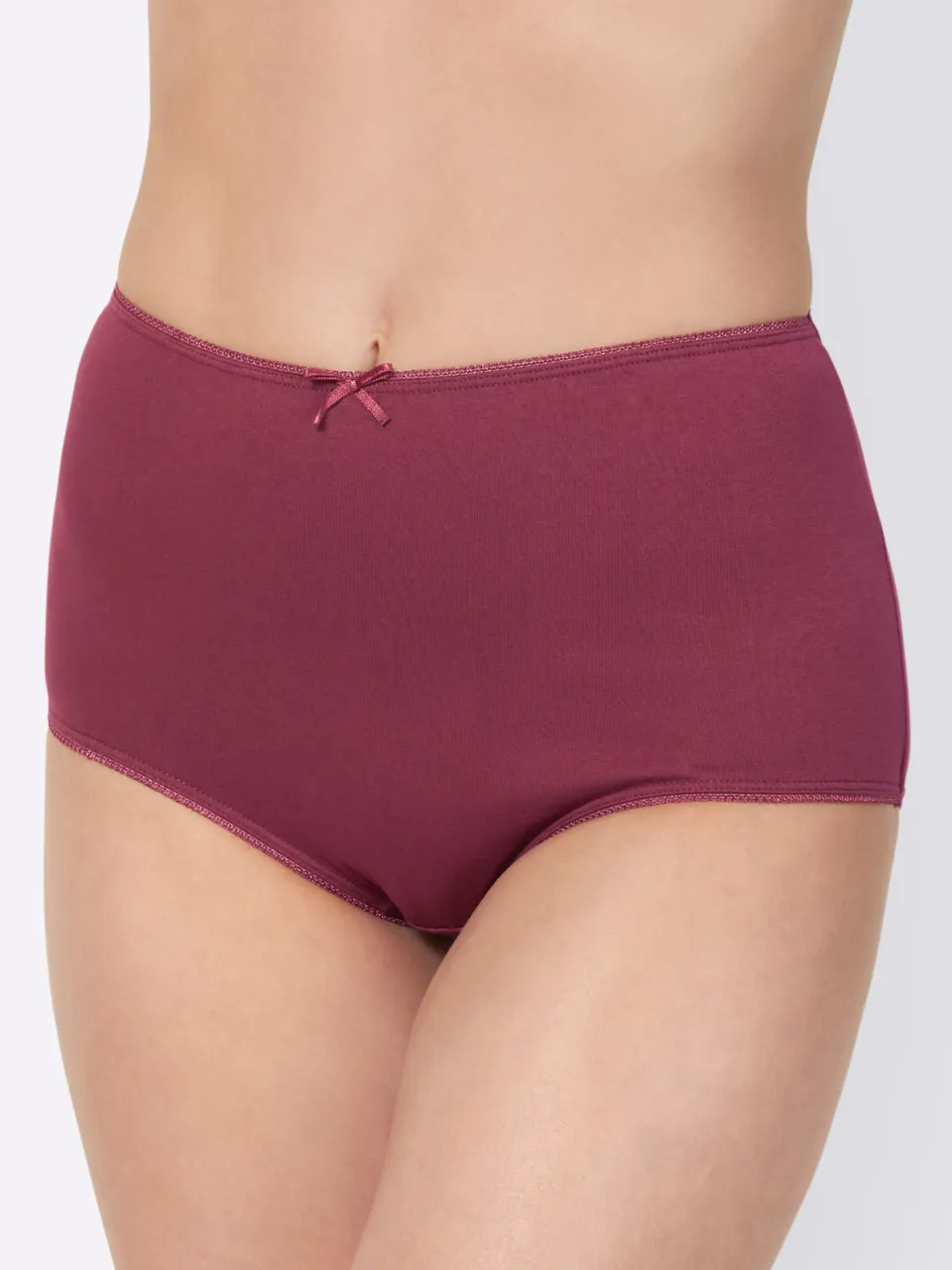 Tailleslip bordeaux zwart + topaas + marine + bordeaux