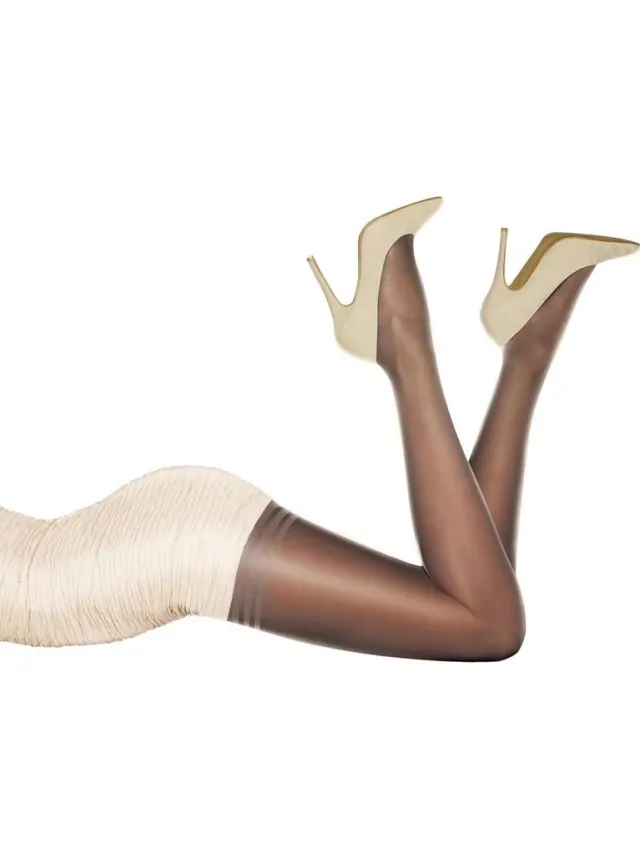 Pretty Polly Panty - Corrigerend - Broekje - Secret Slimmer - Slimming - Katoen Kruisje - Nylons - 10 Den. - Zwart