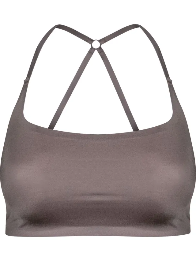 MAGIC Bodyfashion Gloss Scoop Bra Dames Beha - Espresso Espressso