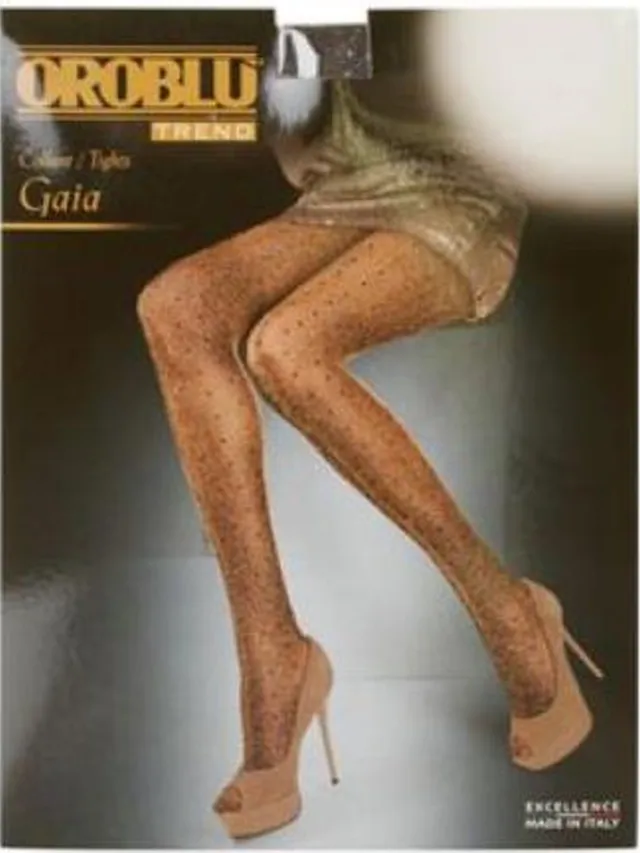 Oroblu panty Gaia 40 den copper