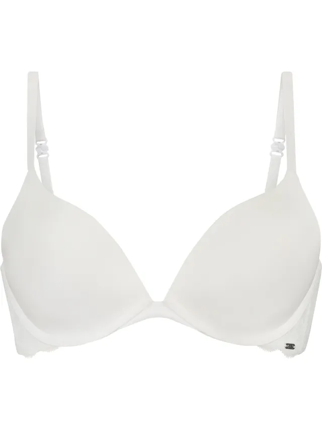 Hunkemöller Dames Lingerie Voorgevormde push-up beugel bh Angie - Wit