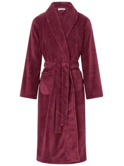 Femilet Teddy Robe Wit,Bruin,Rood