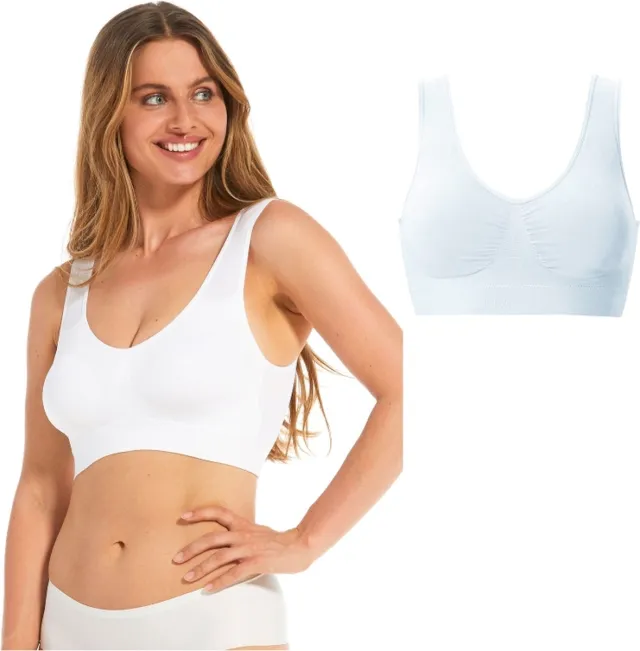 MAGIC Bodyfashion Comfort Bra White Vrouwen