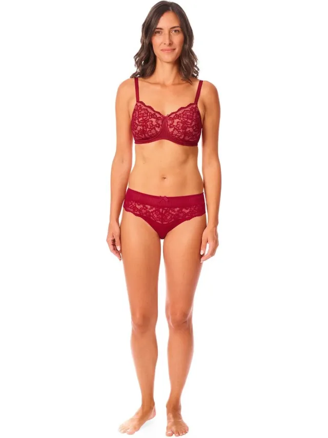 Amoena Kyra SBP Voorgevormde Prothese Bh Kyra SBP Chilli - maat EU 90E / FR Rood