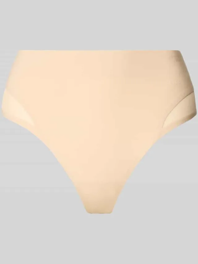 Boss String met labeldetail Beige