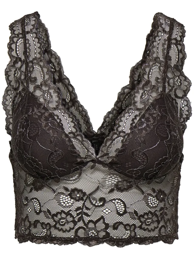 Only Chloe bralette donkerbruin, foto 3