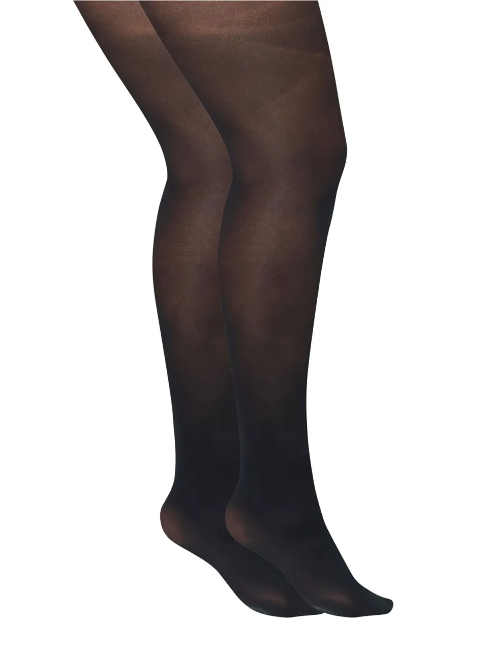 Yours 2Pack Zwarte 50 Denier Pantysize 44-48, foto 2