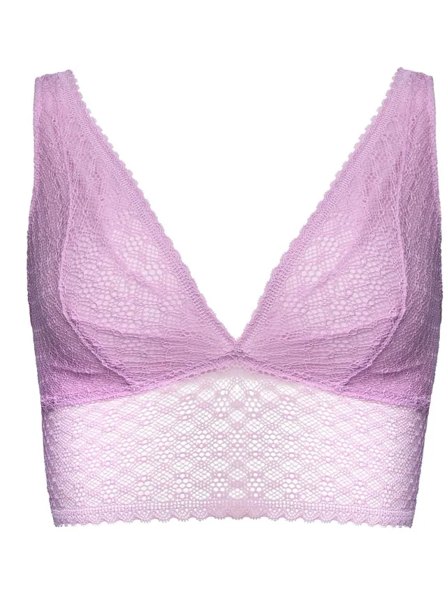 Bloovii Cambria - Bralette - Kant - Roze