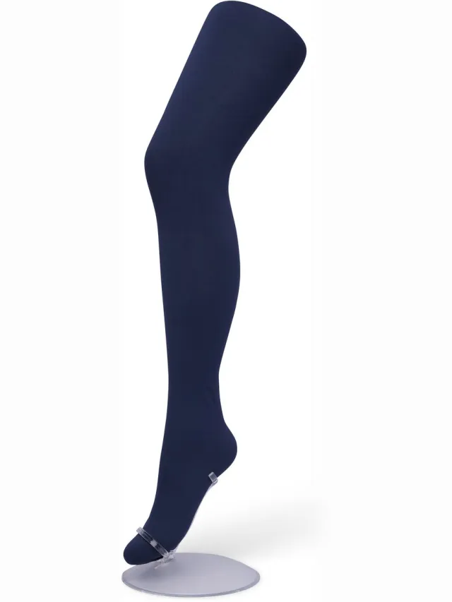 Bonnie Doon Opaque Comfort Panty 70 Denier Donker Blauw Dames maat 36/38 S - Extra brede Comfort Boord - Tekent Niet - Kleedt Mooi af - Mat Effect - Gladde Naden - Maximaal Draagcomfort - Donkerblauw - Dark Blue - Navy - BN161912.102