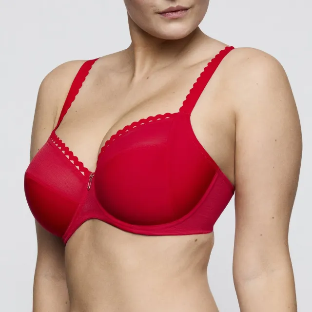 PrimaDonna Twist Wowgirl Beugel Bh volle Cup 0142600 True Red - maat EU 70G / FR