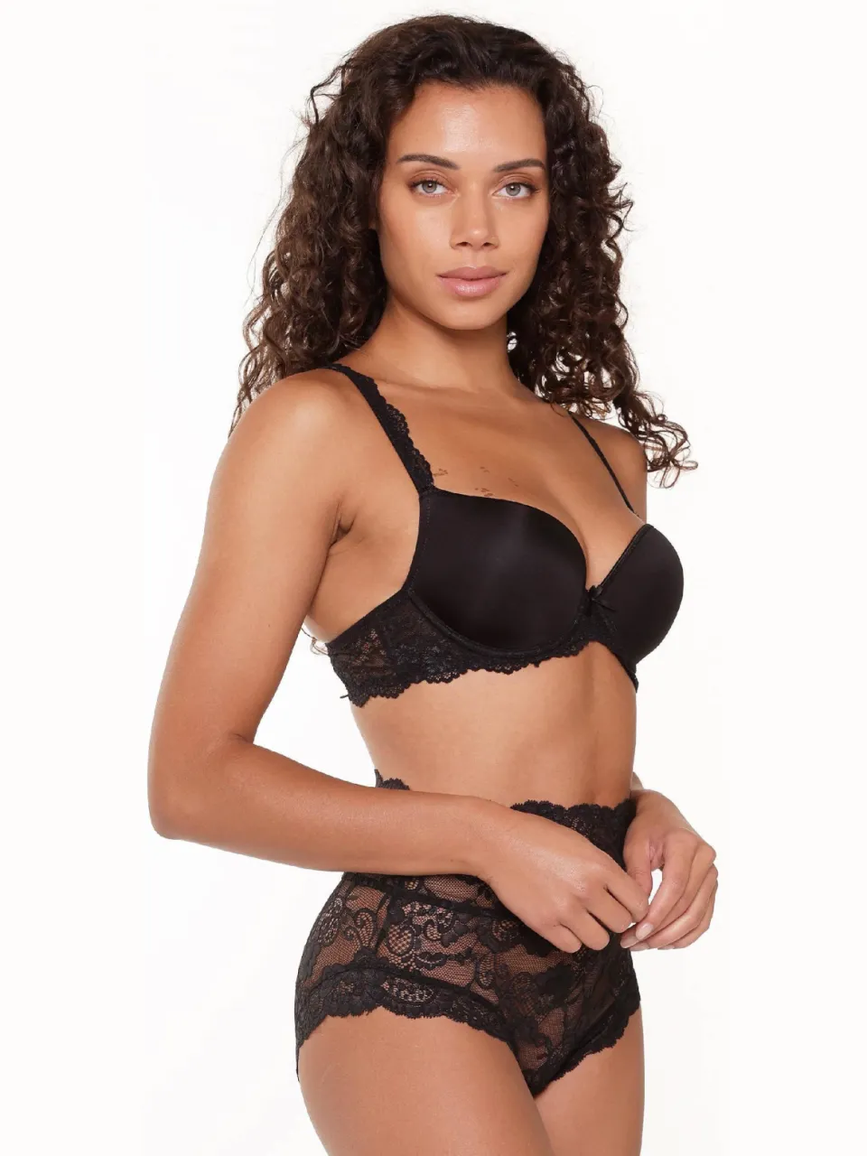 Lingadore Daily push-up bh zwart, foto 5