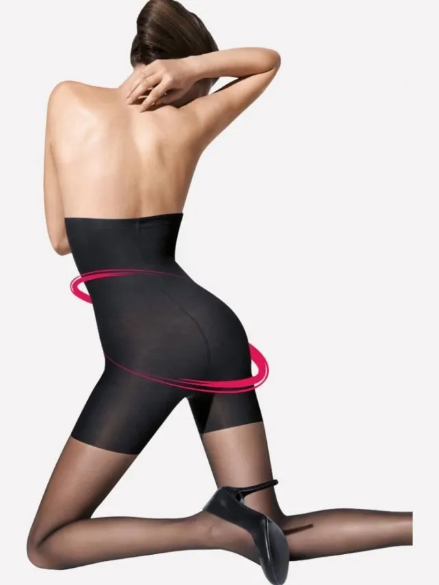 Platino corrigerende panty 9 den maat 38/40 zwart