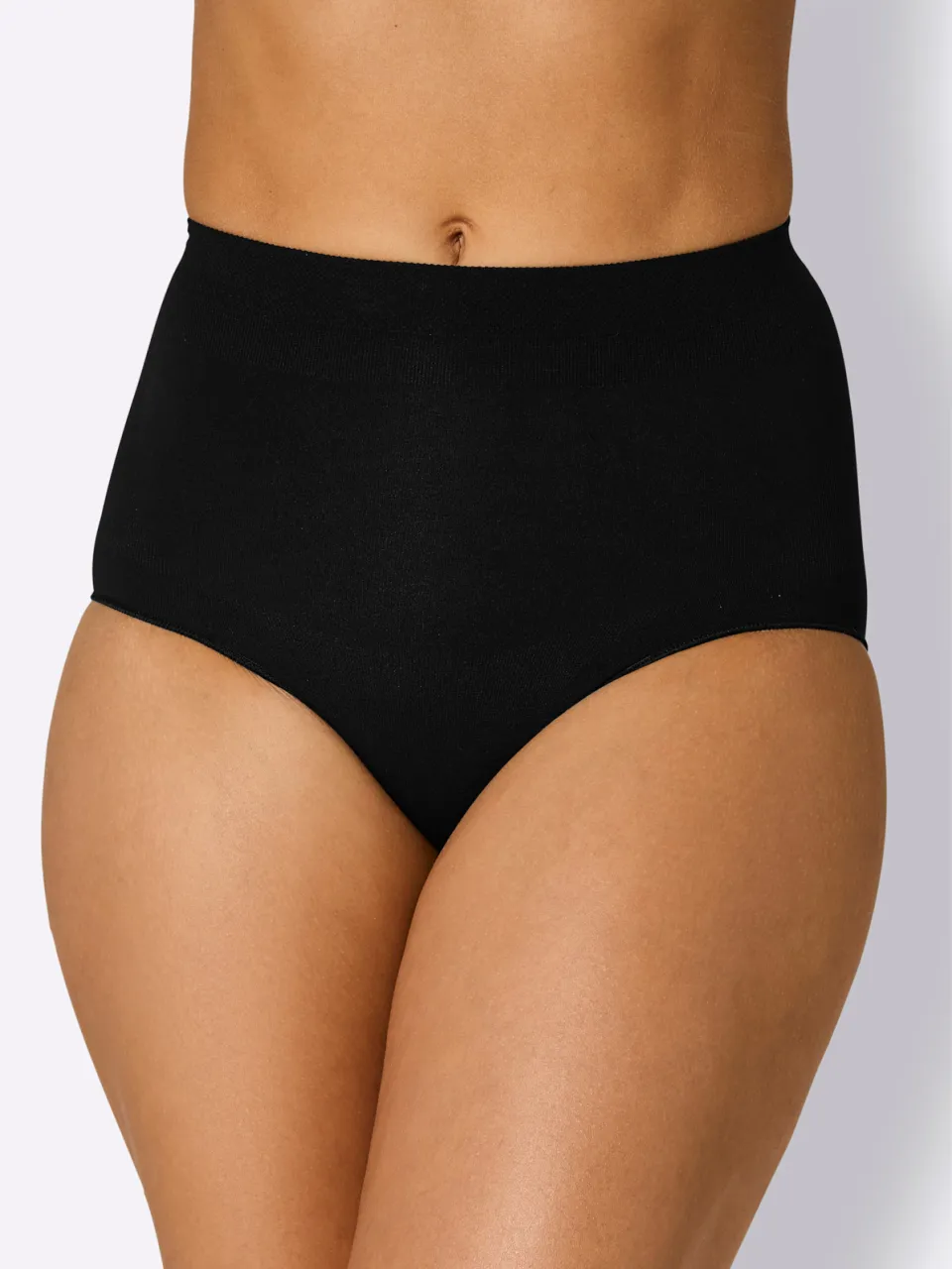 Figuurslip zwart