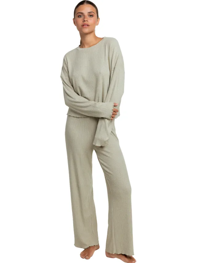Admas Comfy Look pyjamaset groen