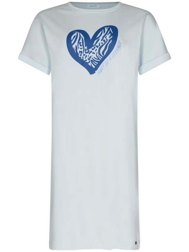 Rebelle MyRebelle - Nachthemd - Blue Bay - Biologisch Katoen - Blauw