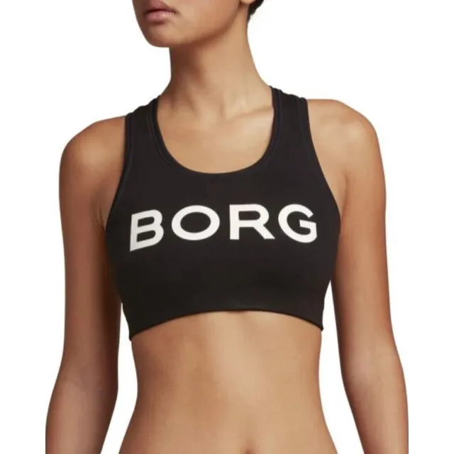 Björn Borg Solid soft top bh Zwart