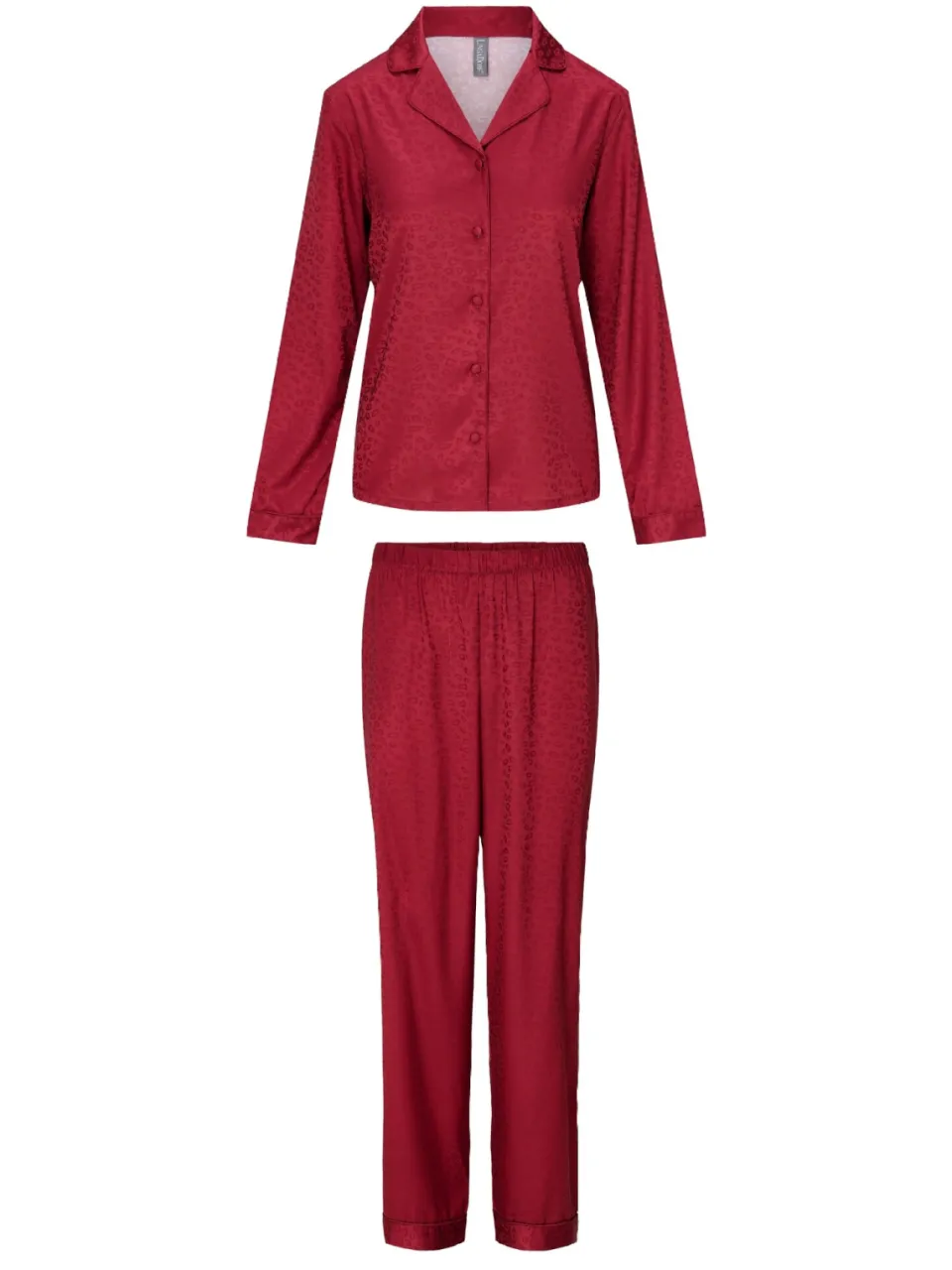 Lingadore pyjama set donkerrood, foto 2