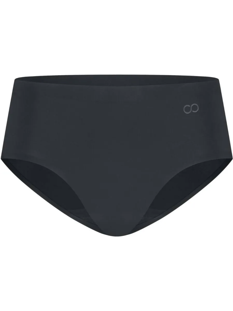 Moodies Undies medium/sterk absorberende seamless menstruatieslip zwart, foto 2