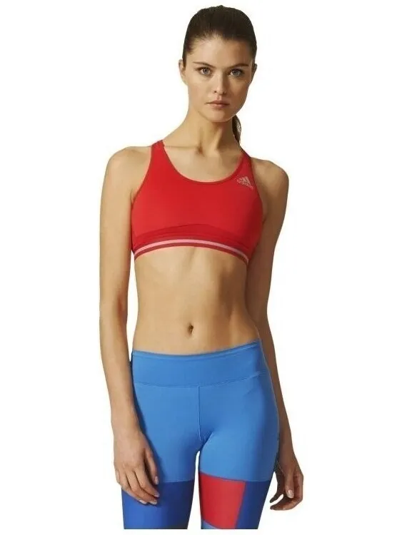 Adidas Sport BH adidas Techfit Climachill Bra Rood
