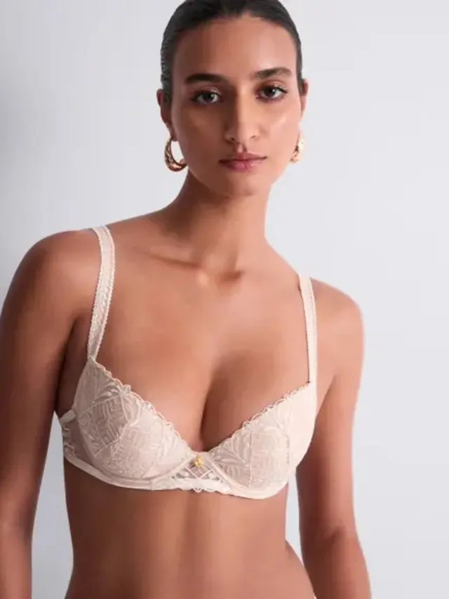Aubade Iconic Calypso Push Up BH Dune Beige