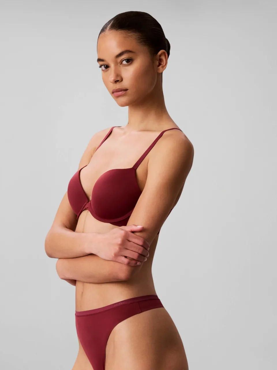 Calvin Klein string - donkerrood