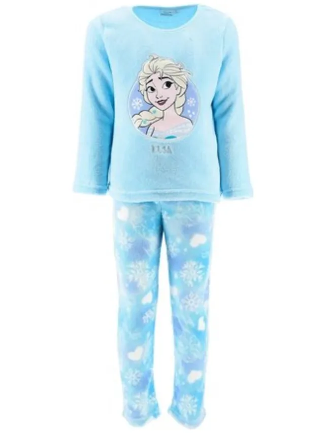 Disney Frozen Pyjama-set Fleece Ice Bleu Ice Blue