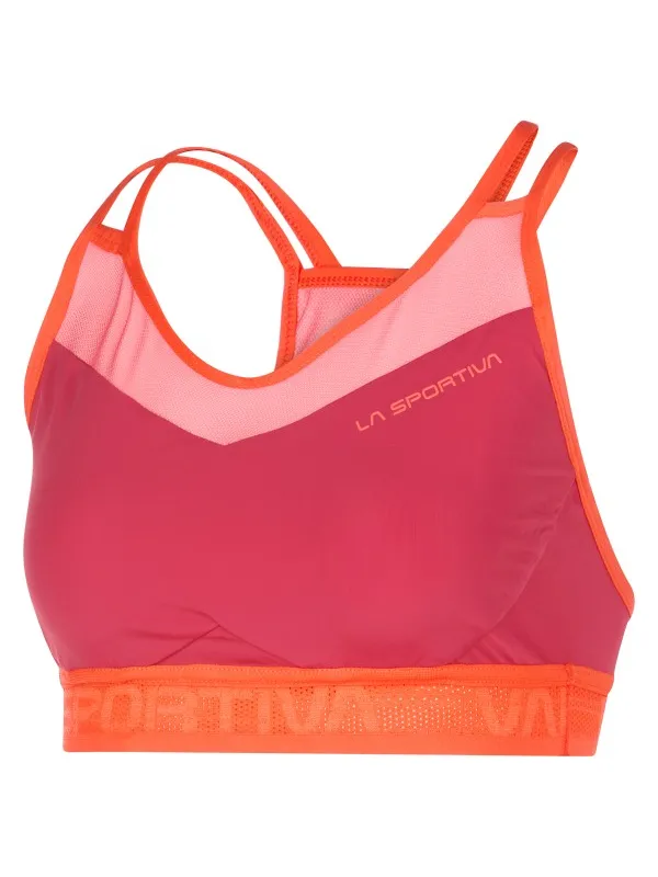 La-sportiva la sportiva Wafaa Top sportbeha rood