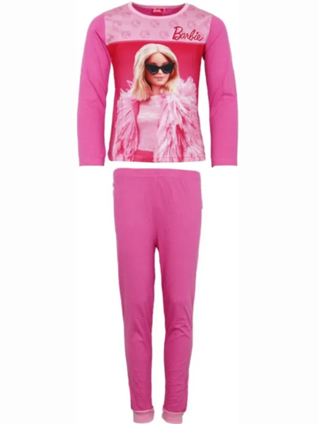 Barbie Elegant Roze kinderpyjama's 6 jaar / 116 cm multi