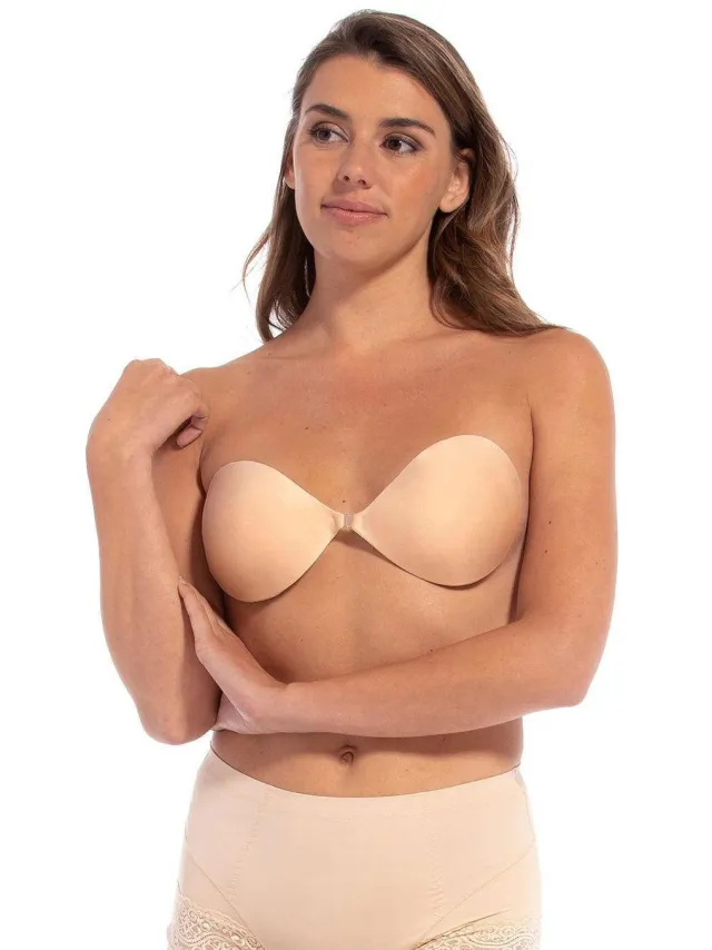 MAGIC Bodyfashion Backless Beauty strapless plak-bh beige