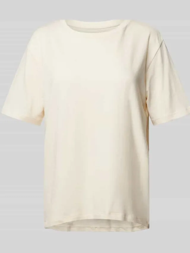 Schiesser T-shirt met ronde hals Offwhite