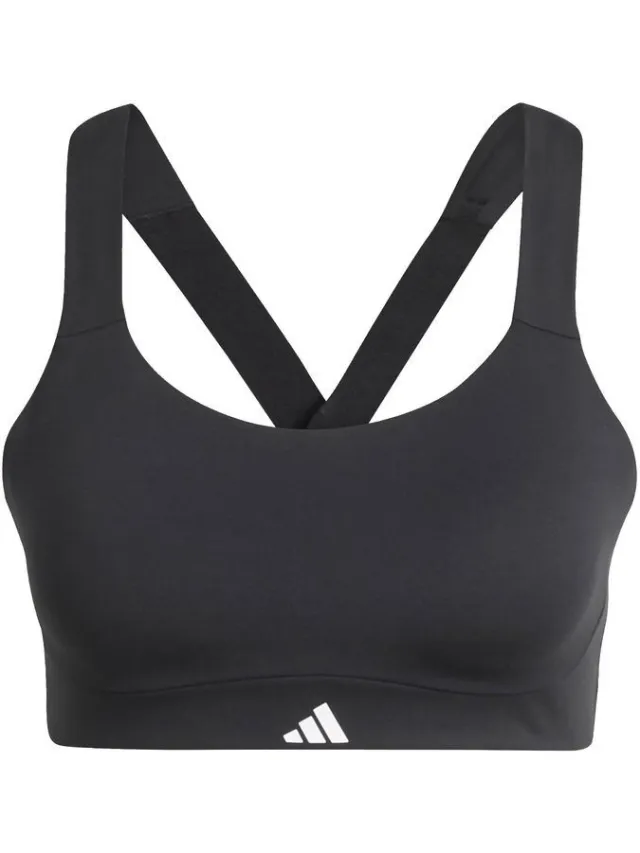 Adidas TLRD Impact Luxe High Support sportbeha zwart
