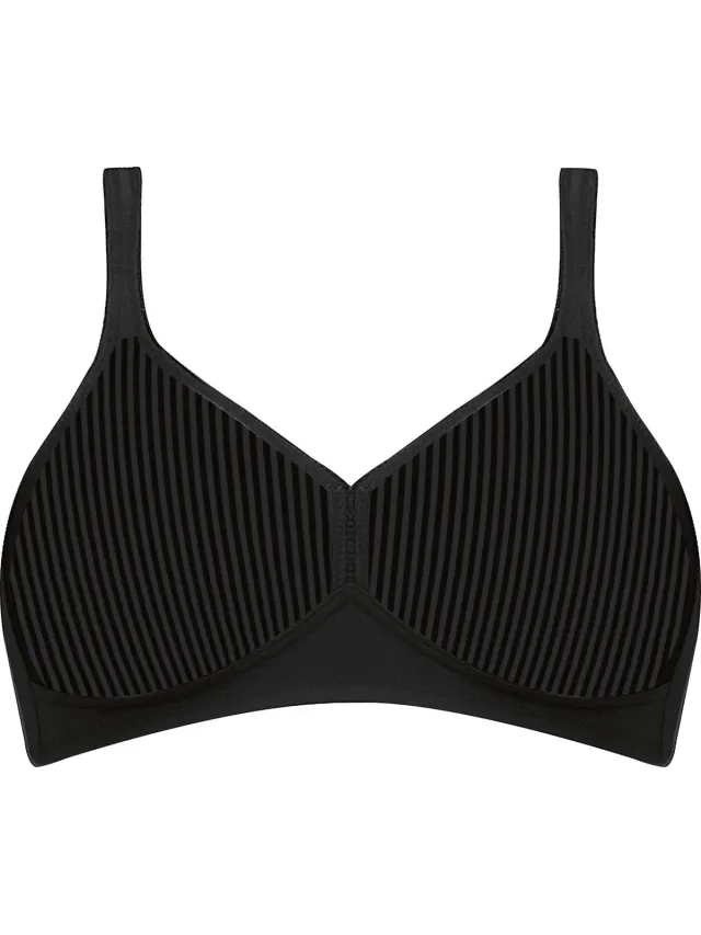 Triumph Modern Soft + Cotton N - BLACK - Vrouwen Zwart
