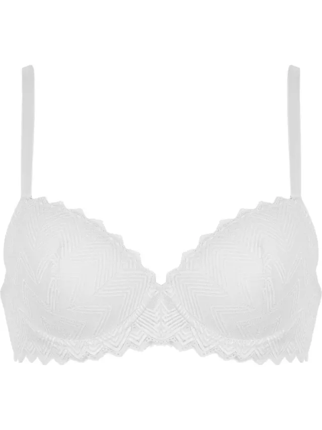 Naturana licht padded beugel BH maat 75B wit