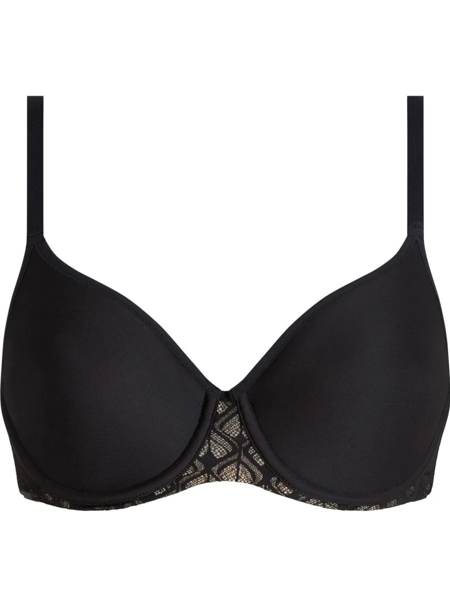 Chantelle EasyFeel Ace voorgevormde T-shirt-bh met beugel zwart, foto 2