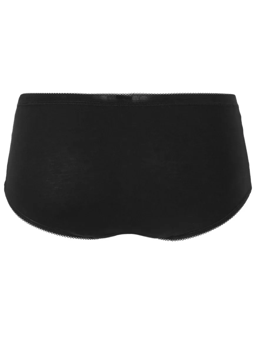 Sloggi Basic+ midislip (set van 4) zwart, foto 3