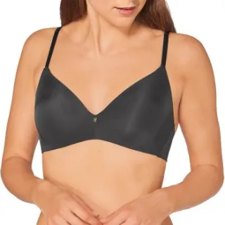 Triumph Body Make-Up Essentials P01 beugelloze bh zwart Zwart,Wit
