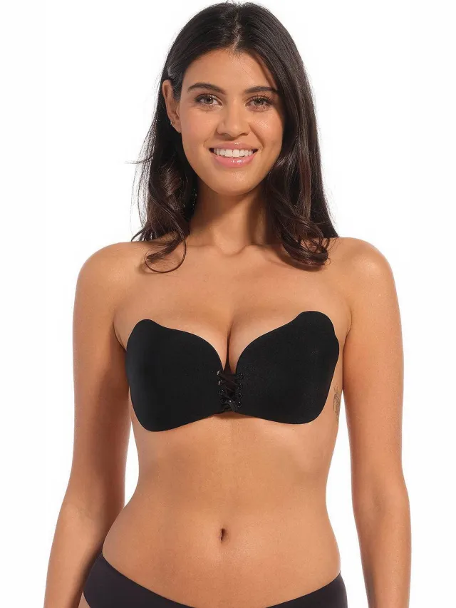 MAGIC Bodyfashion Va-Va-Voom strapless push-up plak bh zwart