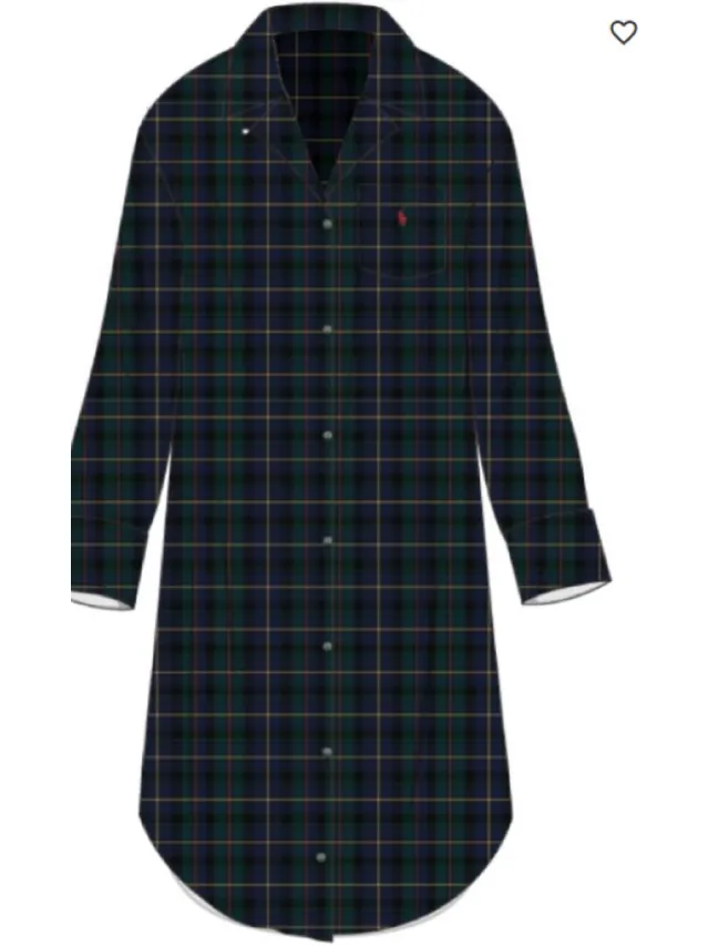 Ralph Lauren , slaapkleedje, groen ruit