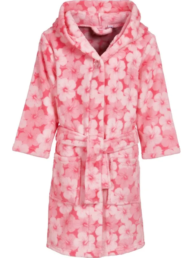 Playshoes Badjas - Hawaii - Roze