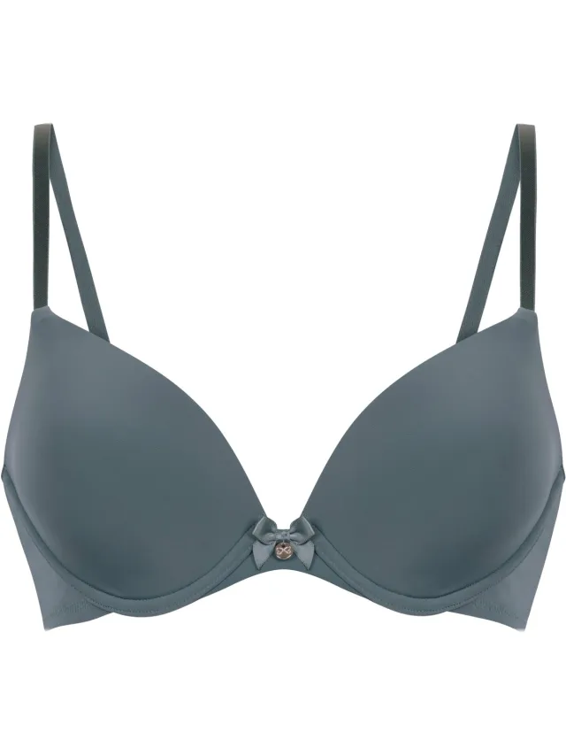 Hunkemöller Dames Lingerie Voorgevormde beugel bh Plunge - Blauw