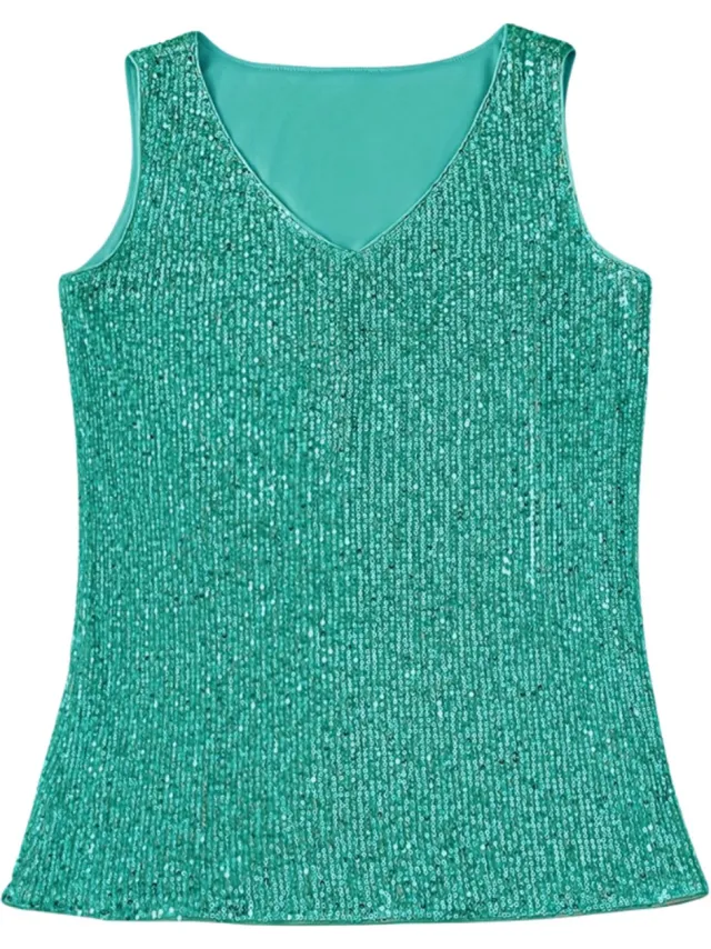 Livano Topje Dames - Kleding - Shirt - Blouse - Kort - Volwassen - Turqoise