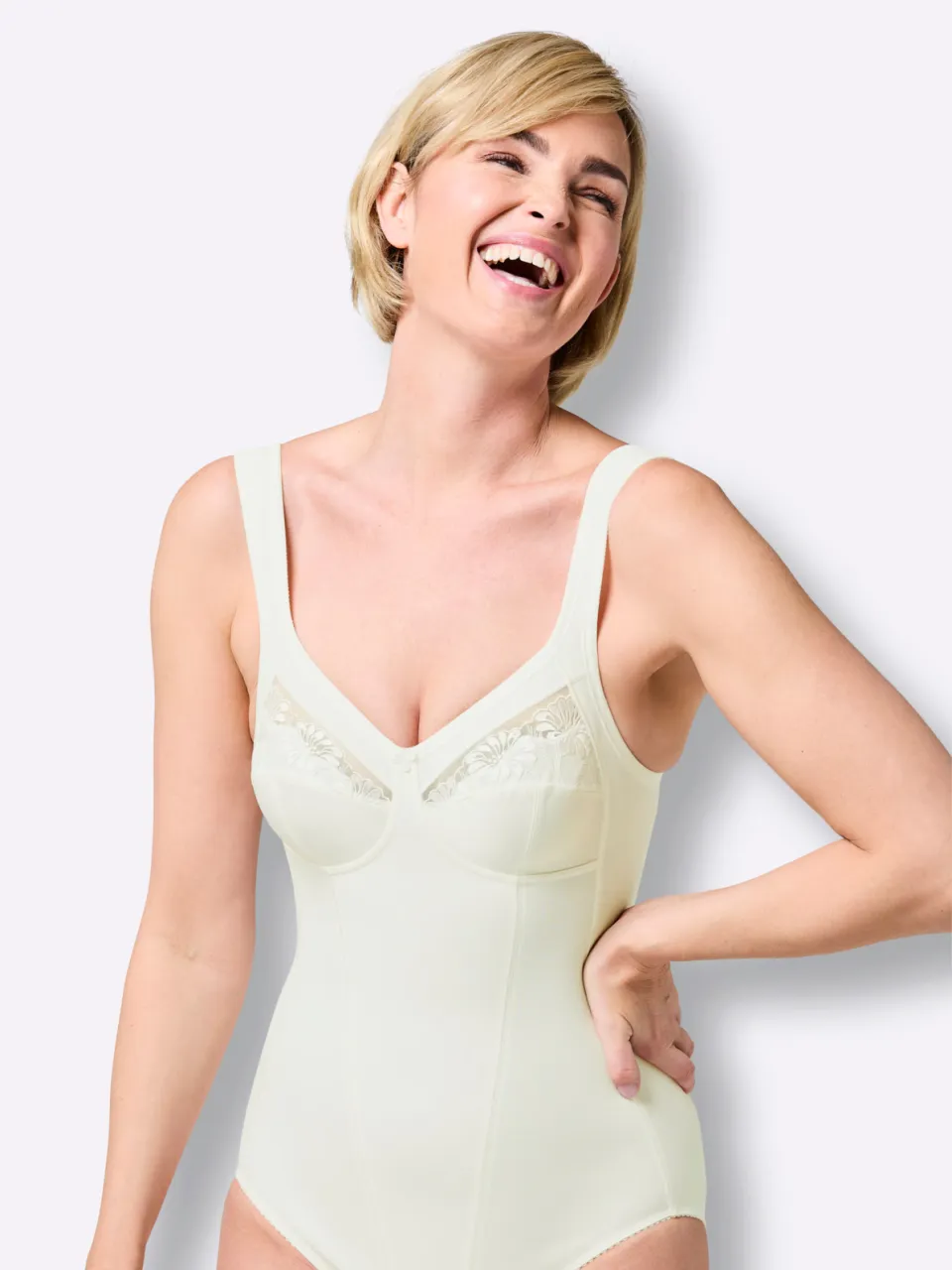 body zonder beugel ecru