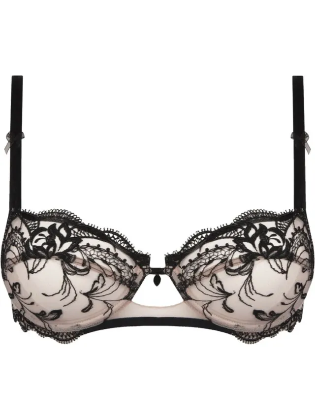 Lise Charmel Balconette BH - Follement Sexy - nude/zwart - ACH3045 - EU 70 E / FR
