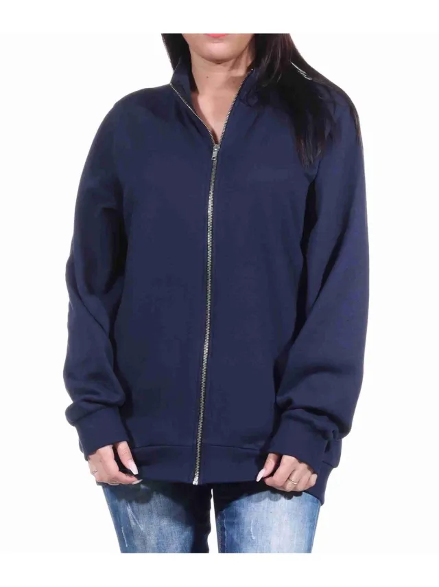 Normann Dames jack voor vrijetijdspak, sportpak of joggingpak navy